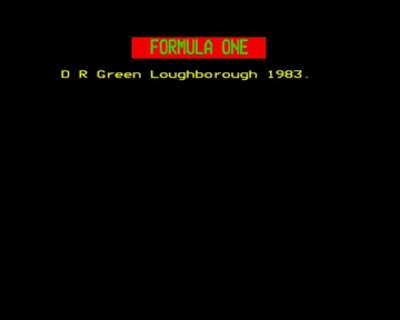 Formula One (1983)(Loughborough, D.)[FORMULA] screen shot title